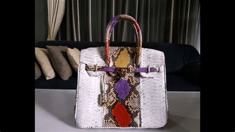 birkin snakeskin